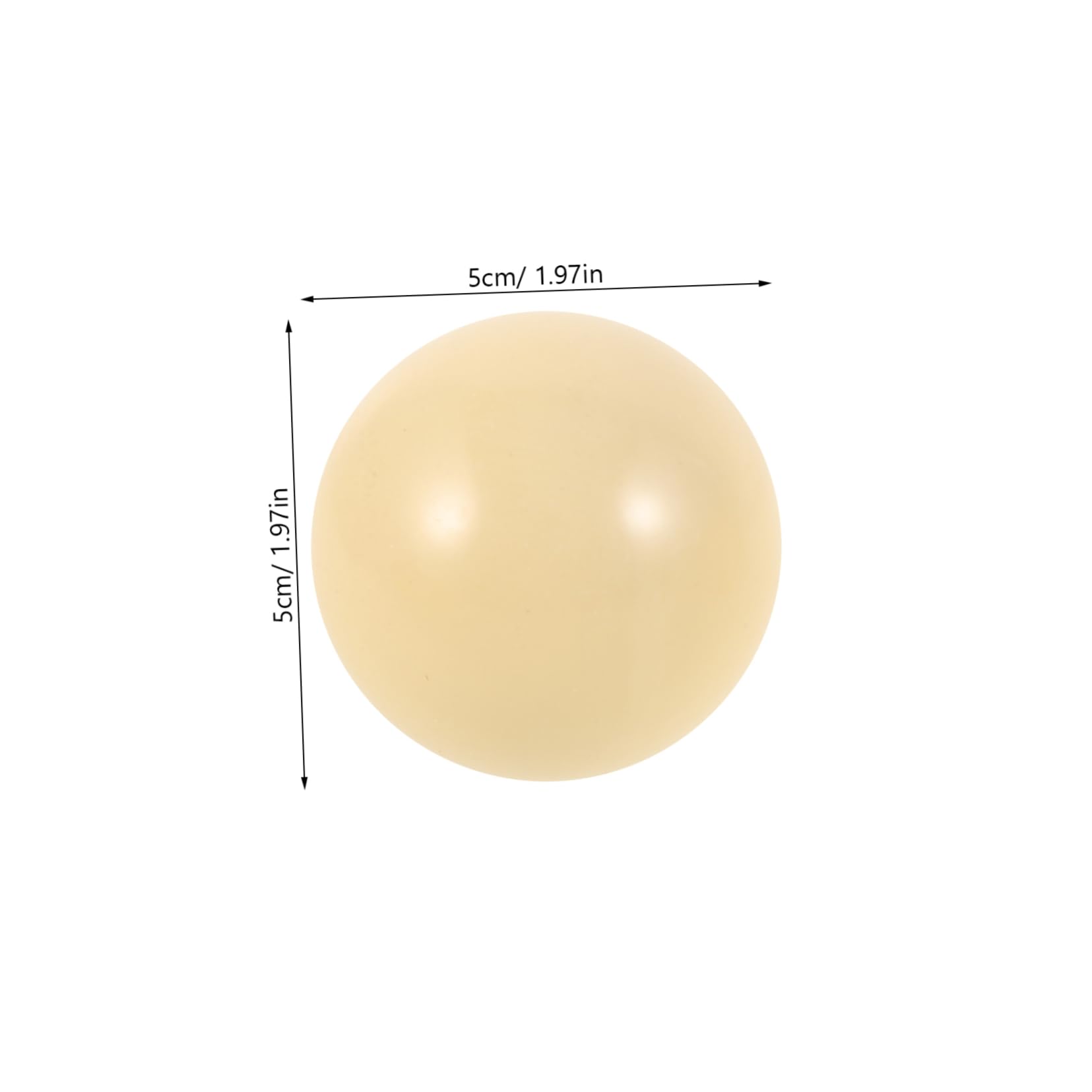 NAMOARLY 4Pcs Regulation Billiard Training Balls Beginner Friendly Durable Material for Skill Development for Amateur Players