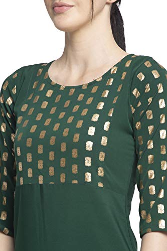 Image of ALC Creation Women's Crepe Printed Straight Kurti