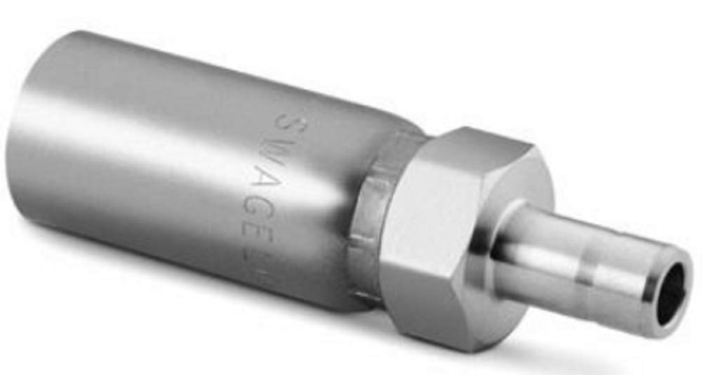 SS-TP6-TA6 | Swagelok Thermoplastic Hose End Connection, 3/8 in. Stainless Steel Tube Adapter, 3/8 in. Hose Size