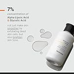 Minimalist 7% ALA & AHA Face Wash for Brightening, Exfoliating, Glow & Even Tone | With Vitamin B5 For Hydration & Glycolic Acid For Exfoliation | 3.4 Fl Oz / 100 ml - Image 4