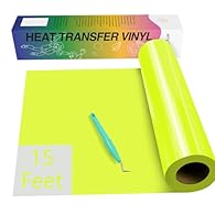 【EASY WEED & CUT & TRANSFER】Our premium quality heat transfer vinyl will save your time which you may waste on each image or letter, because you can cut and weed easily through the designs just right.The iron on vinyl is sensitive to temperature and ...
