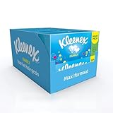 KLEENEX Family Stoffe - 1280 Taschentücher - 10 x 128 Stück - Geschenkbox, blau