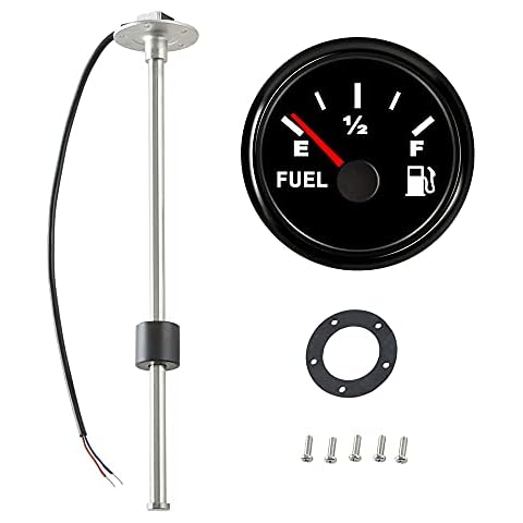 100TECH Marine Fuel Sending Unit 19" (240-33 ohms) Bundle Boat Fuel Level Gauge Marine(240-33 ohms) Cover