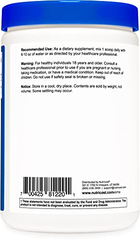 Nutricost D-Aspartic Acid (Daa) Powder 300G - Pure D Aspartic Acid #TOP2