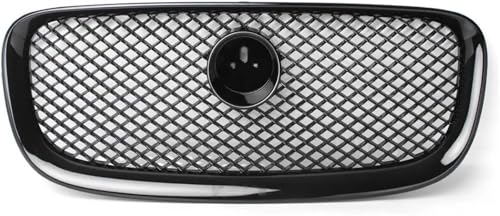 Rejilla antiniebla para Jaguar XF parrilla frontal superior doble puente negro berlina 2012-2015