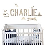 Custom Baby Name Sign for Nursery – Personalized Wood Wall Letters, Wooden Baby Room Decor, Kids Name Sign Gift, Custom Nursery Wall Art