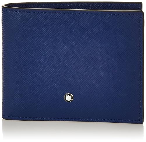 Montblanc CARTEIRA Cartera, Unisex-Adulto, Azul (Azul), Talla Única