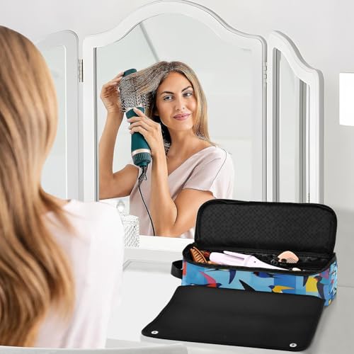 Bolsa de viaje para plancha de pelo resistente al calor miniatura 6
