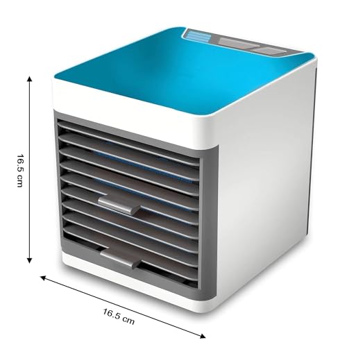 Image of Portable USB Personal Air Cooler and Evaporative Air Conditioner with Low Noise and User-Friendly Design