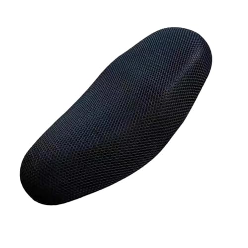 Almohadilla asiento motocicleta con protector de malla transpirable y diseño de panal