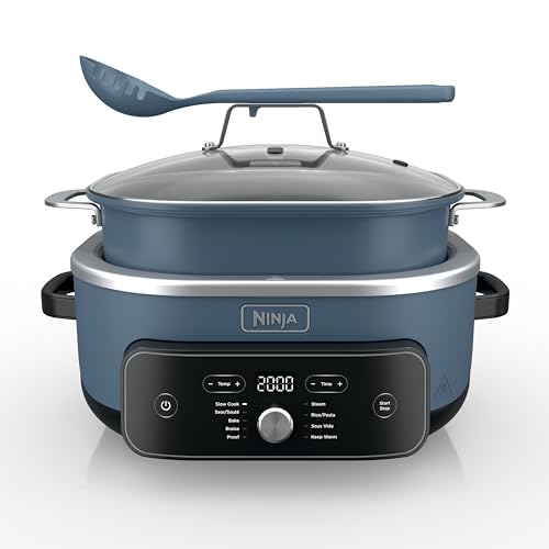 Ninja MC2001 PossibleCooker PRO Plus, 8.5-QT Multicooker, 9 Functions, Slow Cook, Sear,