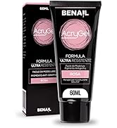 Polygel pour ongles - Acrygel pour constructions, gel pour reconstruction des ongles, anti-rayures et anti-jaune...