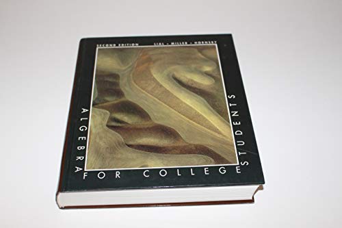Algebra for College Students 0673464695 Book Cover