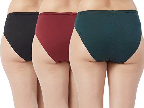 Image of Fruit of the Loom Women's Bikini(Colors and Prints May Vary) (Pack of 3)
