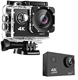 VYNEX 4K Waterproof Action Camera | Ultra HD WiFi Sports Camcorder with 170° Wide Angle | Outdoor, Underwater & Travel Adventure Recorder