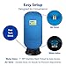 tankRo 40 Gallon Reverse Osmosis Water Filtration System Expansion Tank, Food Grade Materials, Easy Installation, Durable Steel Construction, 1 Year Warranty