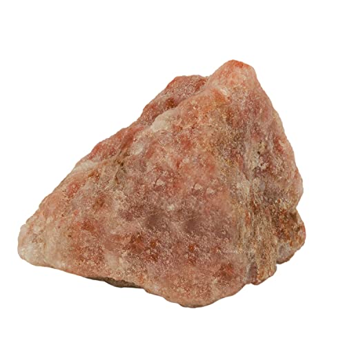Sunstone Raw Crystals, Large 1.25-2.0' Healing Crystals Natural Rough Stones Crystal for Tumbling, Cabbing, Fountain Rocks, Decoration, Polishing, Wire Wrapping, Wicca & Reiki
