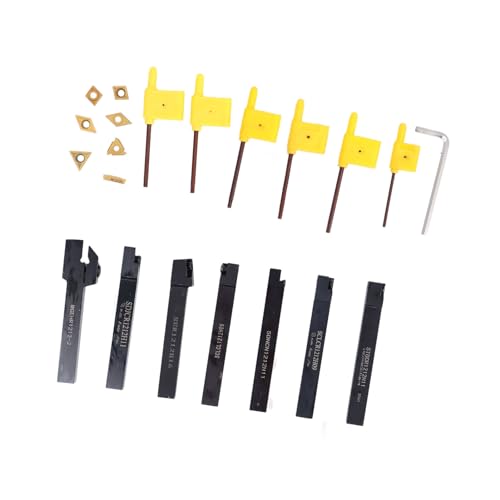 Kit de herramientas para torno indexable 7 piezas miniatura 5