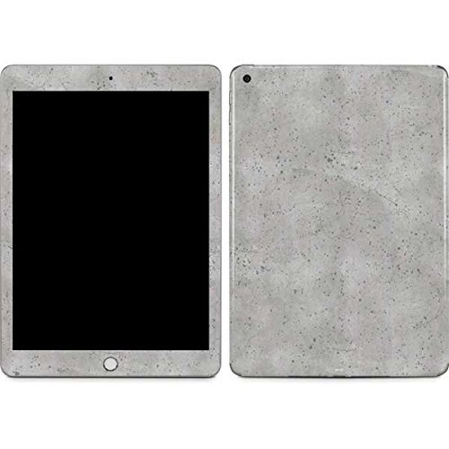 Skinit Decal Tablet Skin Compatible with iPad 9.7in (2017) - Officially Licensed Originally Designed Light Grey Concrete Design