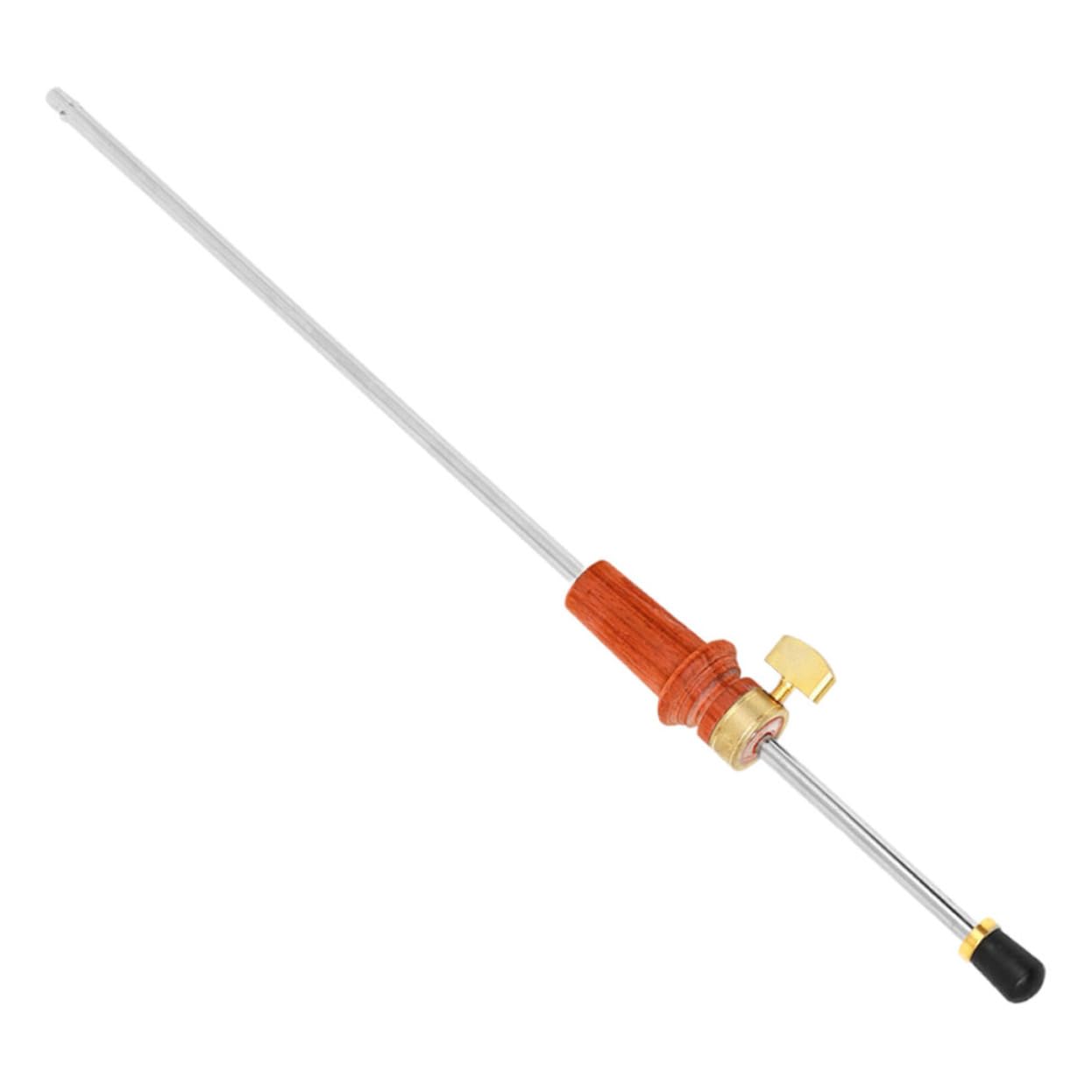 GOOHOCHY Adjustable Cello Foot Support Rod Portable End Pin Cello Accessories for Enhanced Stability Control Durable Design for Rosewood Tailpiece Tool