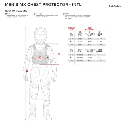 Alpinestars A-4 Max Roost Guard, Off-Road Chest Protector, CE-Certified, XL/2XL, Black/Anthracite/Yellow Fluorescent