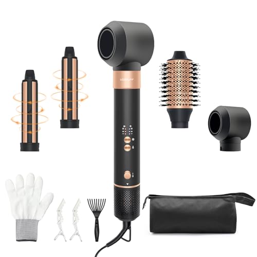 Hair Styler Hair Dryer Brush 110,000 RPM Hot Air Styler