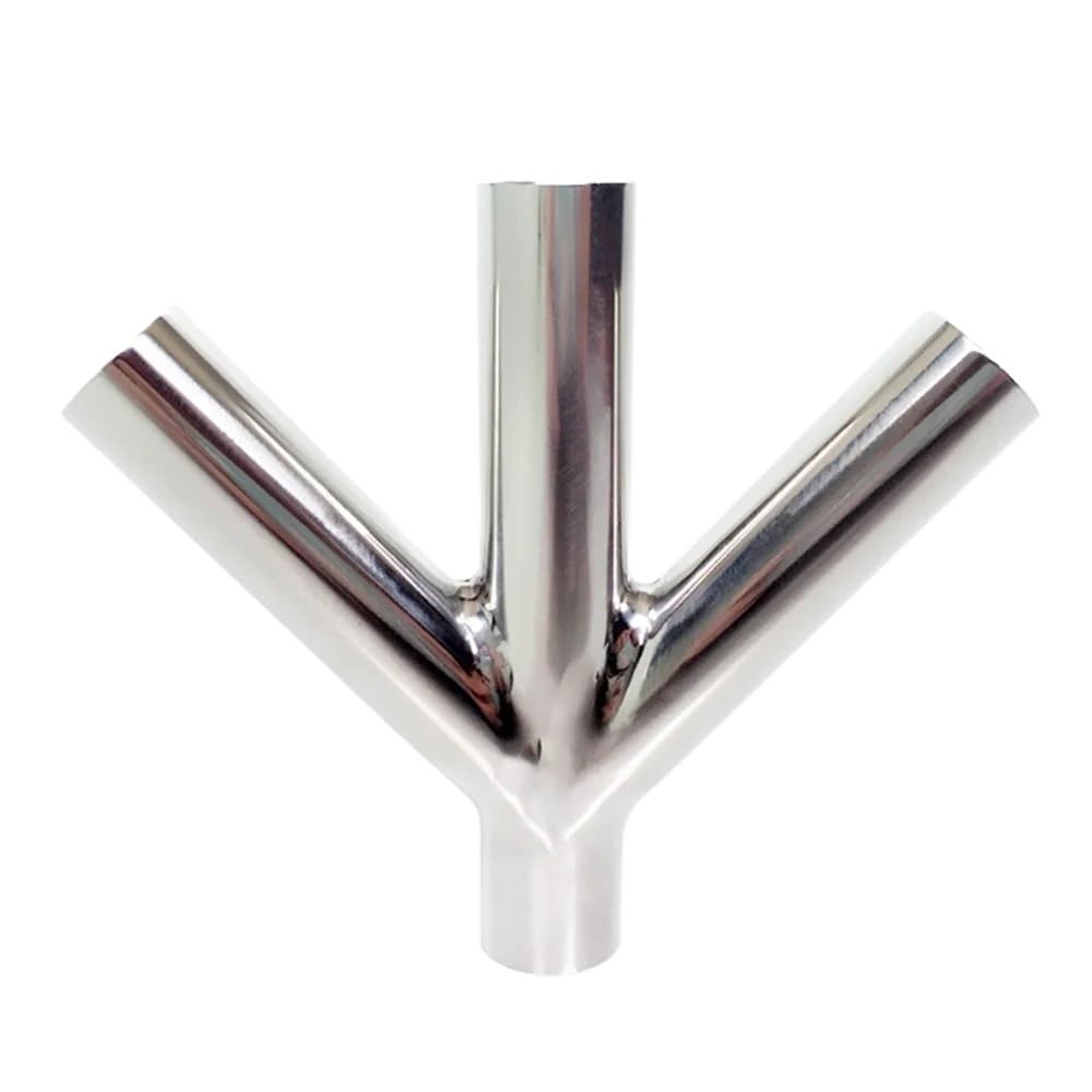 Conector de desvío industrial de instalación de tuberías de cuatro vías tipo Y de acero inoxidable 304 Accesorios industriales(25mm)