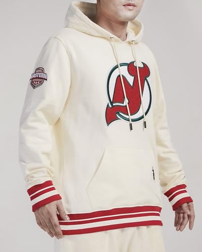 Image of Pro Standard Men's NHL Retro Classics Brushed Back French Terry Pull Over Hoodie