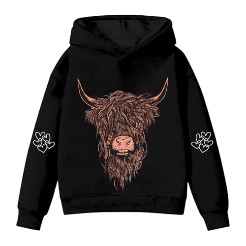 Sweat-shirt à capuche garçon pull imprimé chaud mode décontracté enfant - 3