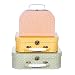 Produktbild Sass & Belle Earth Tones Gepunkteter Koffer, 3er-Set, mehrfarbig, 3-teiliges Set