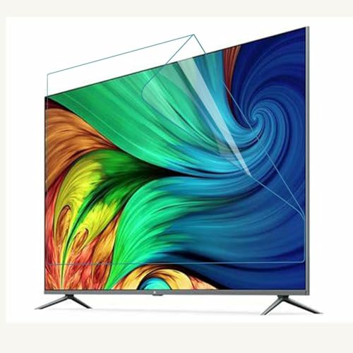 HOTAPEPU Matte TV Screen Protector, Anti Glare/Anti Reflective/Anti-Radiation Film LCD LED Display Screen Protective Film for Indoor/Outdoor 32-75 Inch TV Monitor~/