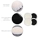 4 Stück Polierpads 125mm,Polieraufsatz Exzenterschleifer,Polierscheibe 125mm,Polierpad,Polierschwamm 125mm Klett,Polieraufsatz Kompatibel Mit Bosch Exzenterschleifer, Für Auto, Korkböden Usw
