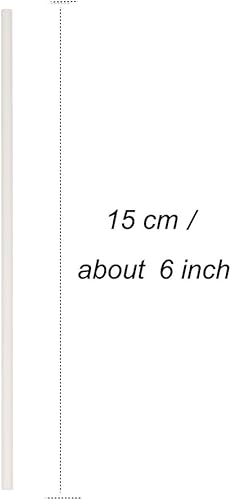 Miniatura 4 de COOLAKE Palitos de piruleta para tartas de 6 pulgadas, paquete de 200 palitos de algodón de azúcar para bricolaje, dulces de frutas caseros,