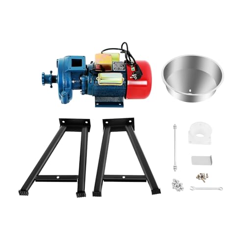 Mulino a grano elettrico 2200W, Mulino a Grano Smerigliatrice Elettrica, Mulino a Grano Frantoio Meccanico con Imbuto, per Mais Paglia Foraggio Trituratore a Sfere 1400r/min - 3