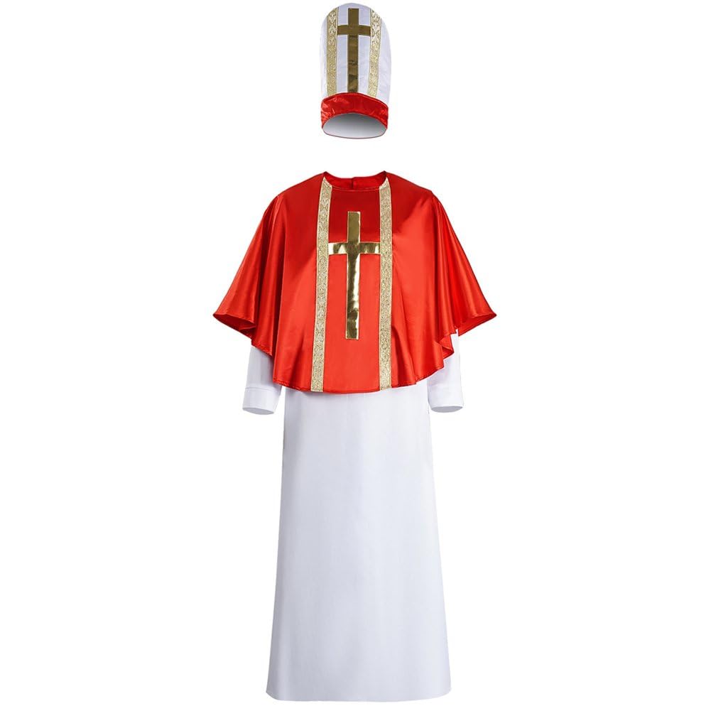 Costume de Pape adulte, la panoplie ecclésiastique idéale à offrir pour un carnaval mémorable
