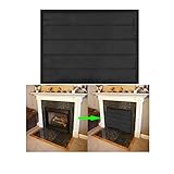 47″x35″ Magnetic Fireplace Blanket Draft Stopper for Heat Loss - Fireplace Vent Cover Insulation Scr