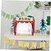 SUPVOX Shadow Puppet Theater Stage for Kids Storytelling Props for Kindergarten Portable Play Set for Family Shows and Creative Activities