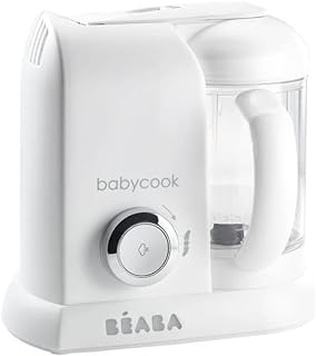 BÉABA Babycook Solo 4-in-1 Children’s Food Processor, Crushes, Cook & Steam, Fast Cooking, Homemade Food & Delicious for B…