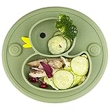 Entwickelt für Sicherheit: 100% Lebensmittelqualität Silikonmaterial, PPA & BPA & PVC frei mit FDA genehmigt. Baby kann sicher verwenden und essen glücklich, Eltern haben keine Sorgen über negative Auswirkungen. Dies ist unser ernsthaftes Bemühen, Ihnen sichere Produkte zu bieten