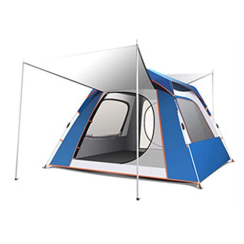 Carpa portátil impermeable para 3-4 personas con bolsa de transporte miniatura 1