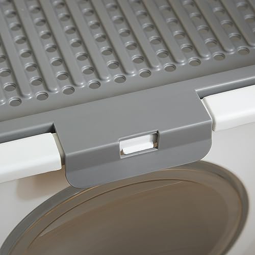 Arenero para gato cubierto PawHut con tapa y pala miniatura 6