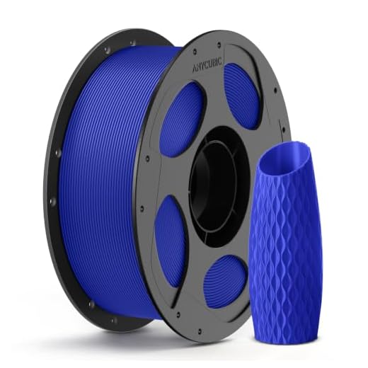 ⚡ ANYCUBIC PLA 3D Printer Filament, 3D Printing PLA Filament 1.75mm Dimensional Accuracy +/- 0.02mm, 1KG Reusable Spool (2.2 lbs), Blue