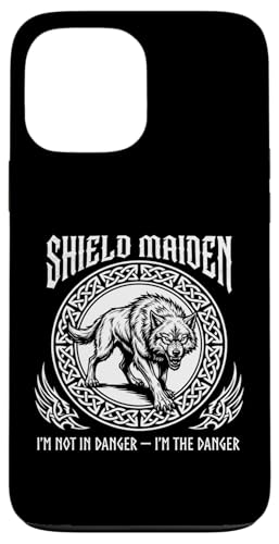Vikings Viking Fenrir Shieldmaiden Lagertha Shield Maiden �X�}�z�P�[�X iPhone 13 Pro Max �p