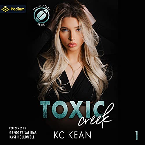 Toxic Creek Audiolibro Por KC Kean arte de portada