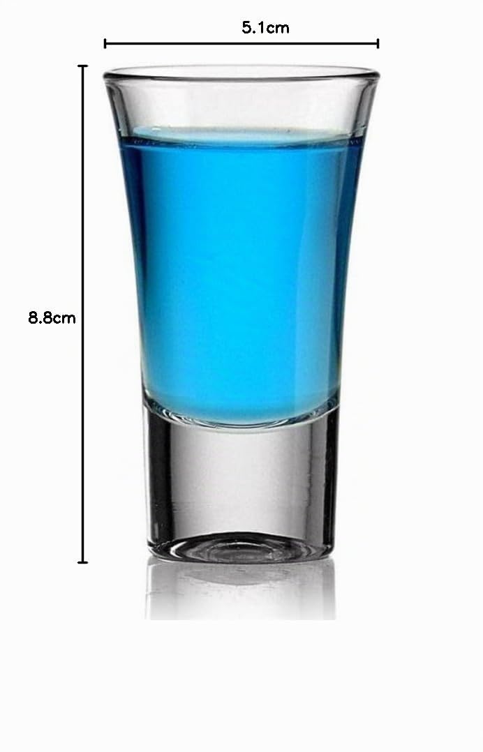 Verre a shot (6 UNITÉS) à personnaliser gravure laser Logo & Textes pour verre shooter original [ Shooter verre ]
