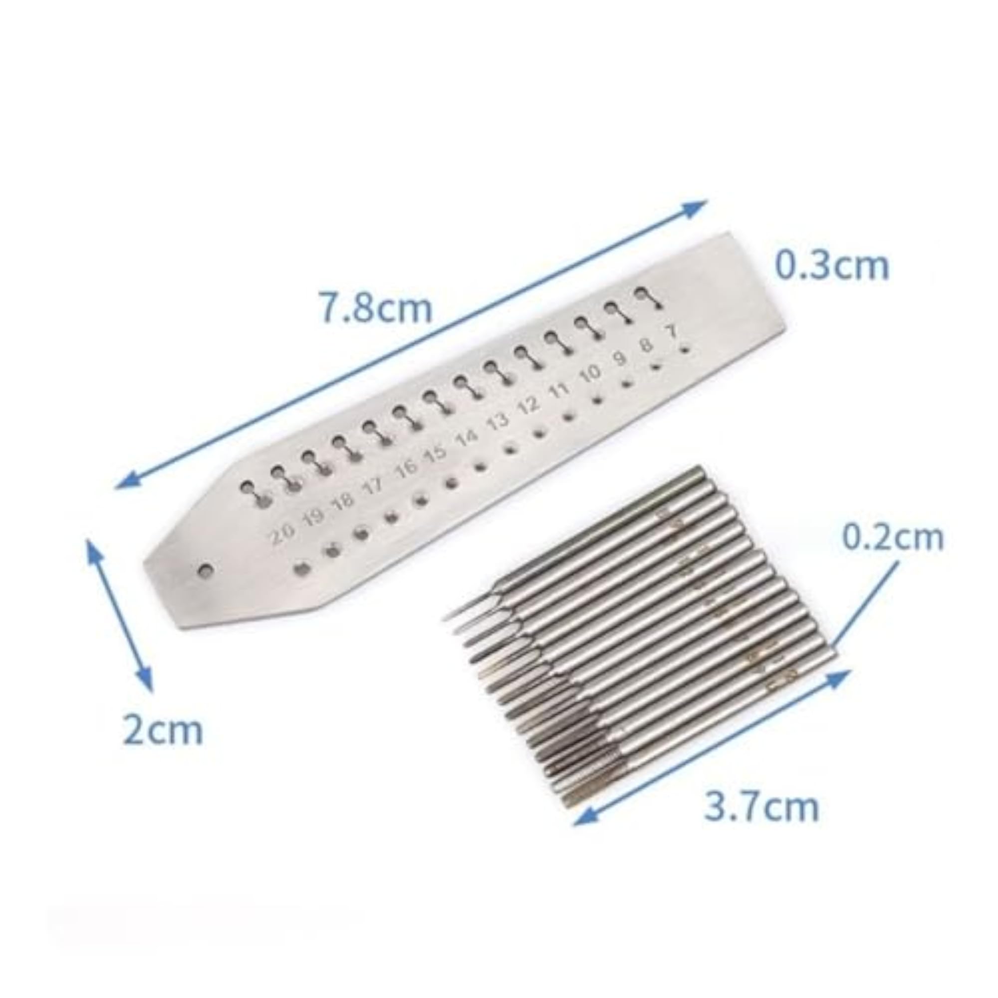 Precision Watchmakers Tap and Die Set, Compact Repair Tool