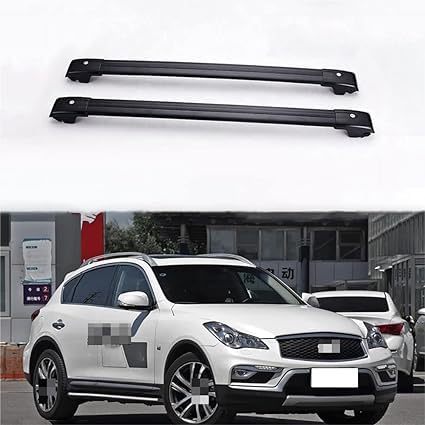Barres de toit en aluminium haut de gamme pour Infiniti QX50 2014-2017 - Galerie de toit