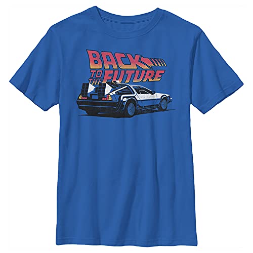 Fifth Sun Back to The Future Boys' Delorean Short Sleeve Crew Tee