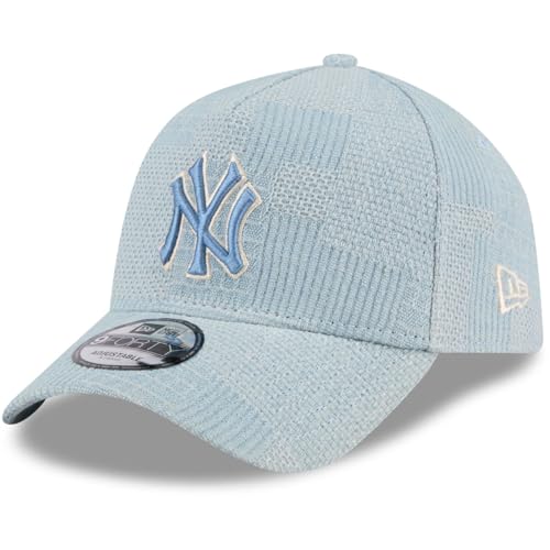 New Era A Frame Trucker Cap Patchwork New York Yankees Sky - vue 2