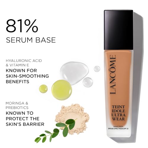 Image of Lancome Teint Idole Ultra Wear Natural Matte Foundation- Longwear, Medium-Full Coverage, Natural Finish, Waterproof & Hydrating - 215C (Light Skin with Cool /Pinky Undertones), 1 Fl Oz